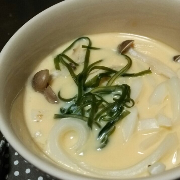 うどん入りつるりん茶碗蒸し